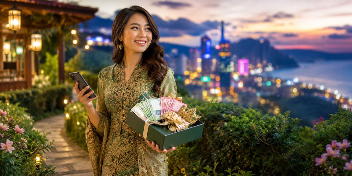 Pemain Malaysia menikmati permainan kasino maya semasa perayaan Hari Raya